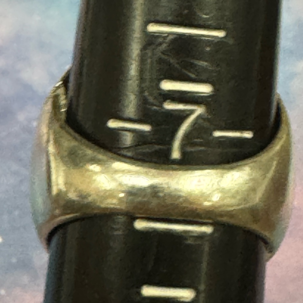 Rainbow Solar Quartz Silver Ring - image 8